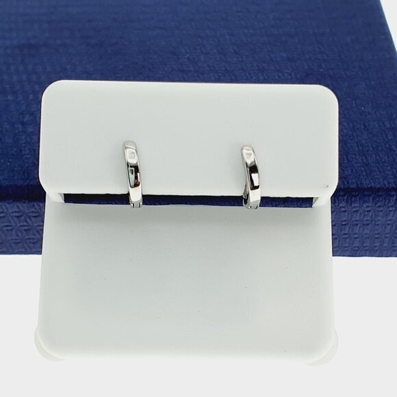 "925 Sterling Silver CZ Stud Earrings for Women/Girl, US925P1231 - Picture 3 of 6